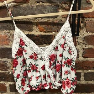 H&M Floral Crop Top